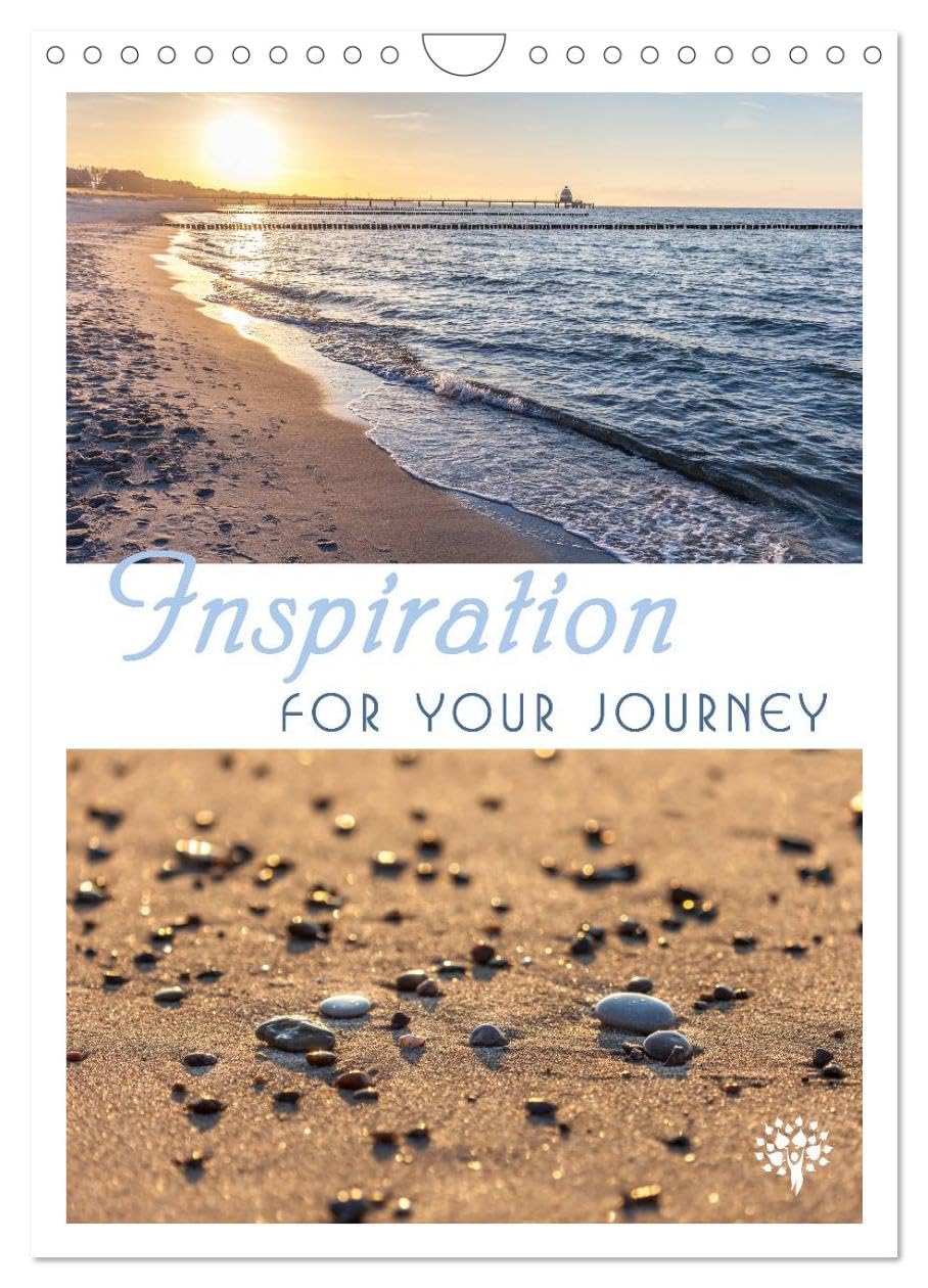 Inspiration for your Journey (Wall Calendar 2026 DIN A4 portrait), CALVENDO 12 Month Wall Calendar: This unique calendar presents you with inspiring ... in an exclusive design for every month.