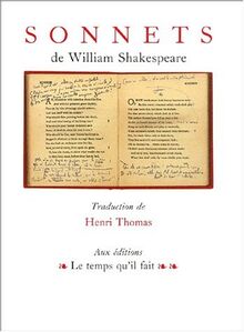 Sonnets de William Shakespeare