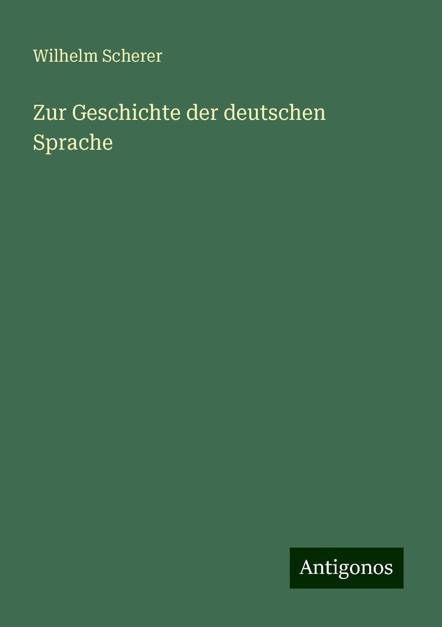 Zur Geschichte der deutschen Sprache