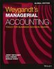 Weygandt's Managerial Accounting: Tools for Business Decision Making