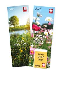 Unser täglich Brot 2023: Der Caritas-Tagesabreißkalender mit zwei Motiven auf beidseitig bedruckter Rückwand