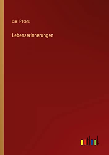 Lebenserinnerungen