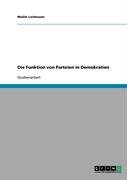 Die Funktion von Parteien in Demokratien