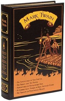 Mark Twain: Five Novels (Leather-bound Classics)