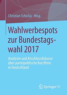 Wahlwerbespots zur Bundestagswahl 2017: Analysen  und Anschlussdiskurse über parteipolitische Kurzfilme in Deutschland