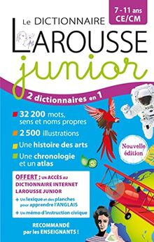 Le dictionnaire Larousse junior, 7-11 ans, CE-CM