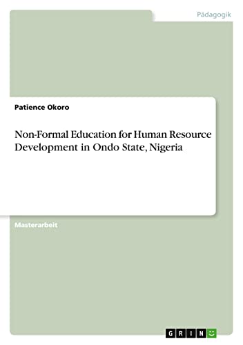 Non-Formal Education for Human Resource Development in Ondo State, Nigeria