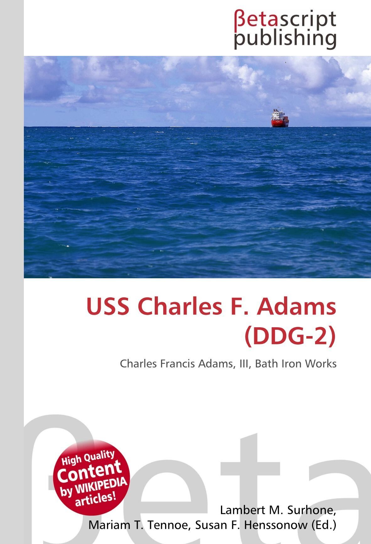 USS Charles F. Adams (DDG-2)