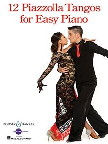 12 Piazzolla Tangos for Easy Piano: Klavier.