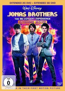Jonas Brothers - Das ultimative 3D Konzerterlebnis (Extended 2D DVD + Extended 3D DVD) [Limited Edition] von Bruce Hendricks | DVD | Zustand gut