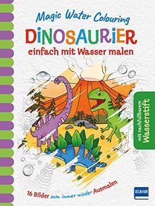 Magic Water Colouring - Dinosaurier: einfach mit Wasser malen