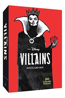 Disney Villains: Collectible 100 Postcards