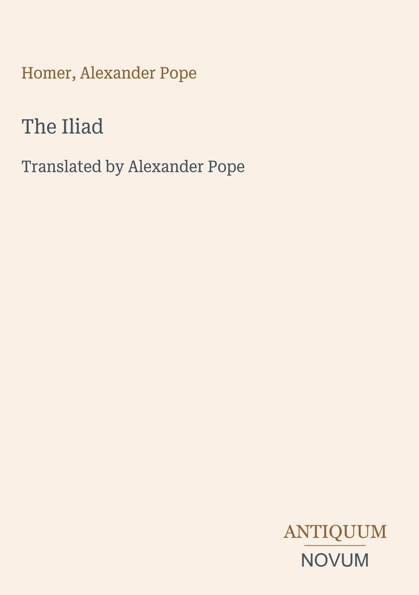 The Iliad