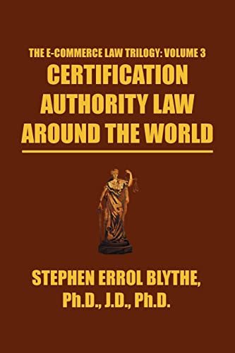 Certification Authority Law: Around The World