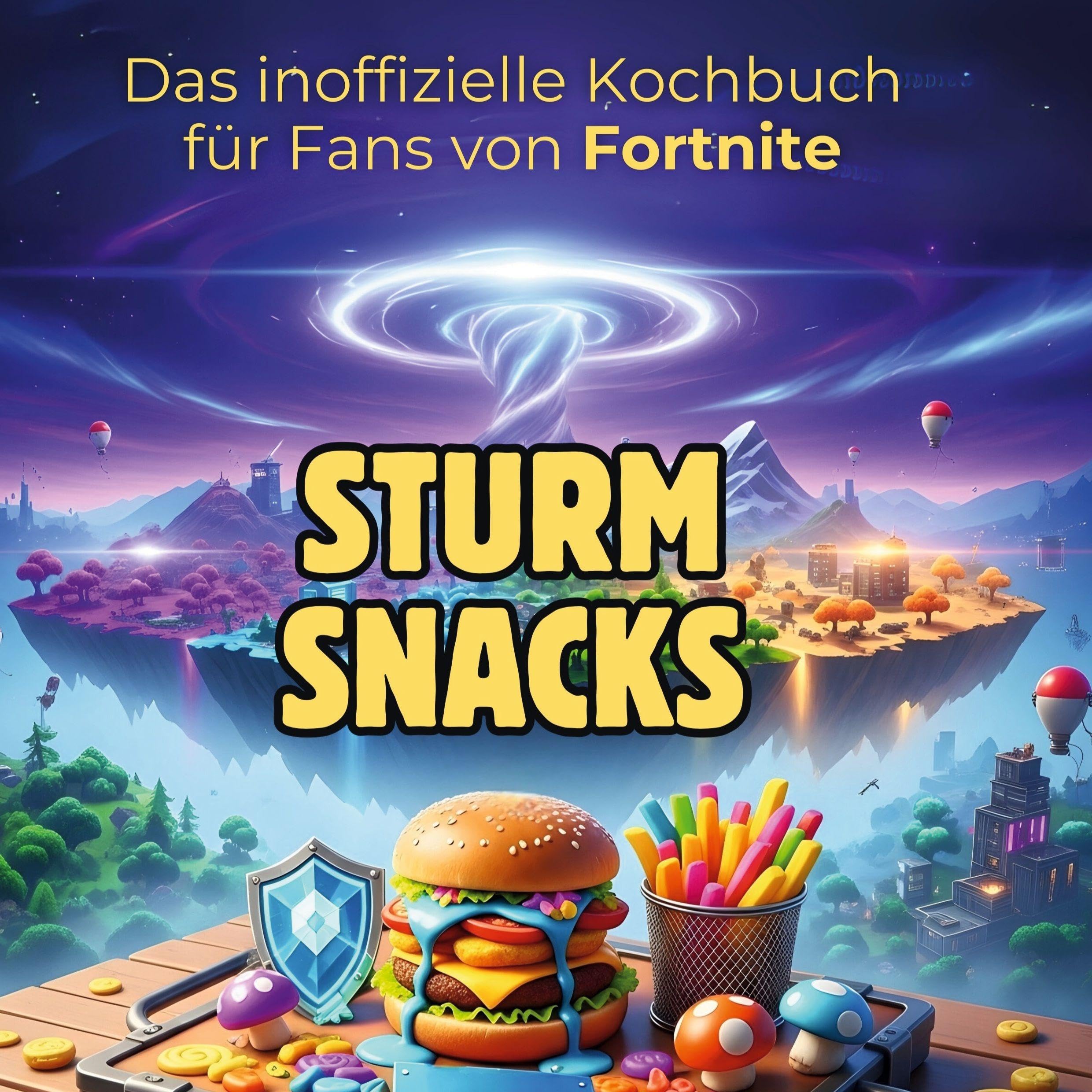 Das inoffizielle Kochbuch für Fans von Fortnite: Sturm-Snacks