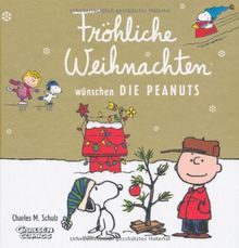 Fröhliche Weihnachten wünschen die Peanuts