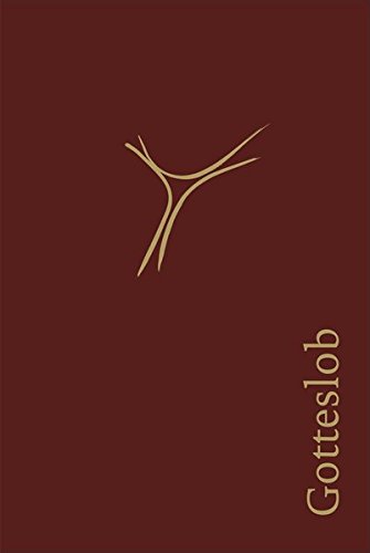Gotteslob Lederausgabe weinrot Goldschnitt - Bistum Augsburg