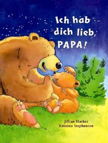 Ich hab dich lieb, Papa: Glitzerbuch zum Vor- und Selberlesen