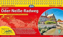 ADFC-Radreiseführer Oder-Neiße-Radweg 1:75.000 praktische Spiralbindung, reiß- und wetterfest, GPS-Tracks Download: Von der Neiße-Quelle  bis zur Ostsee