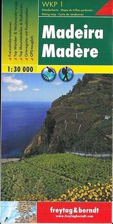 Freytag Berndt Wanderkarten, WKP 1, Madeira - Maßstab 1:30.000