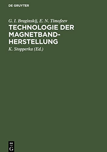 Technologie der Magnetbandherstellung