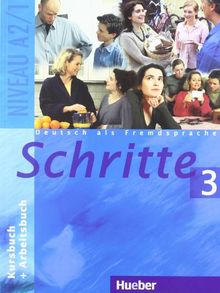 Schritte 3: Deutsch als Fremdsprache / Kursbuch + Arbeitsbuch: Deutsch als Fremdsprache. Niveau A 2/1