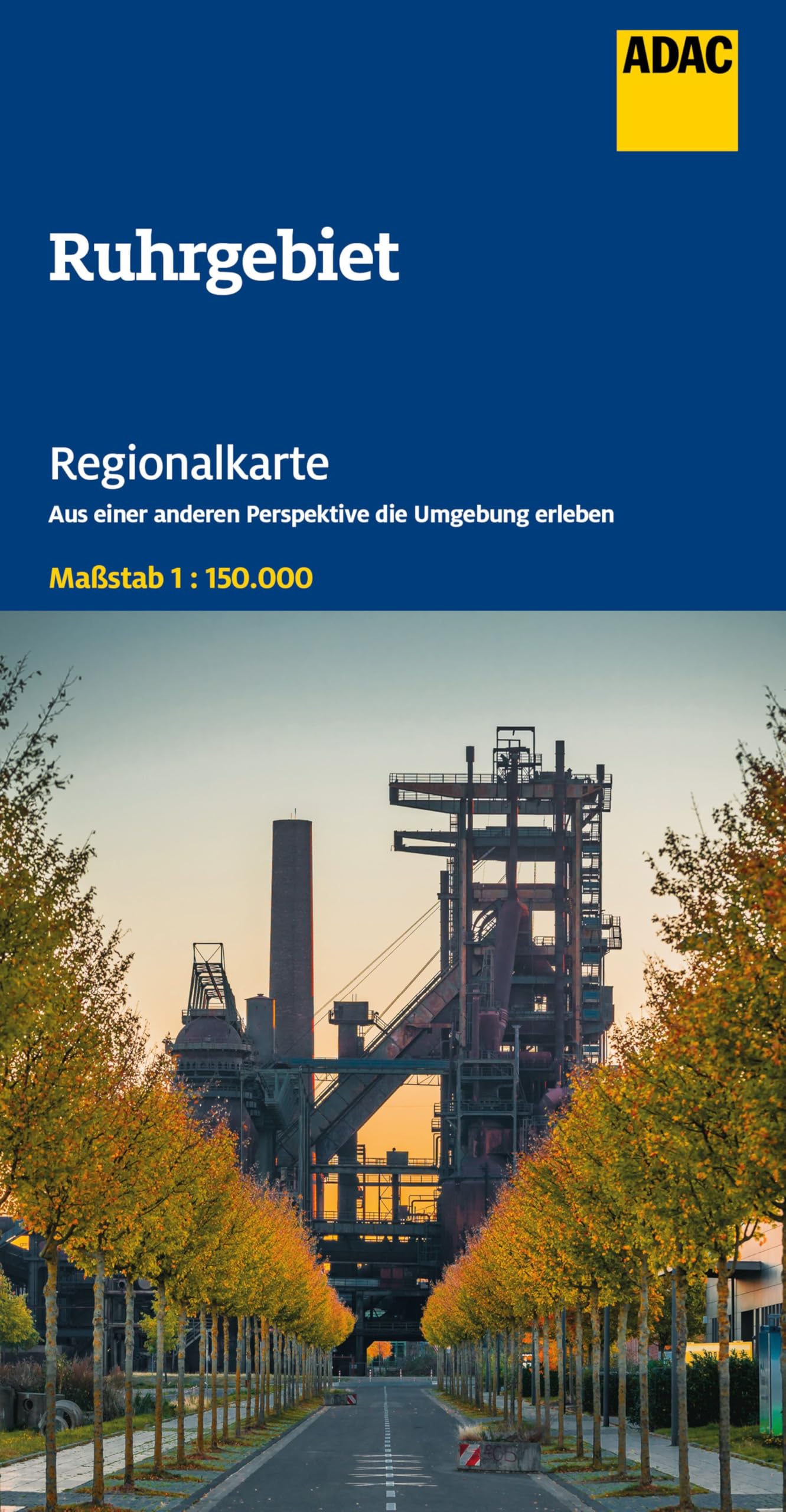 ADAC Regionalkarte 07 Ruhrgebiet 1:150.000: Köln, Münster