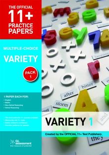 11+ Practice Papers, Variety Pack 1, Multiple Choice (The Official 11+ Practice Papers)