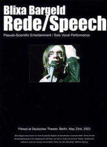 Blixa Bargeld: Rede / Speech