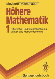 H Here Mathematik 1: Differential- Und Integralrechnung. Vektor- Und Matrizenrechnung (Springer-Lehrbuch) (German Edition)