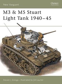 M3 & M5 Stuart Light Tank 1940-45 (New Vanguard, Band 33)