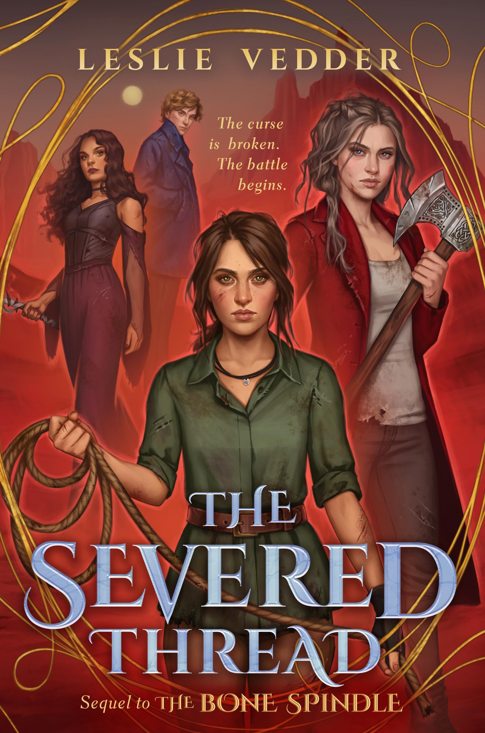 Leslie Vedder The Severed Thread (The Bone Spindle, Band 2)