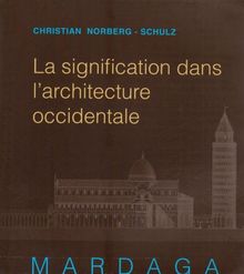 La signification dans l'architecture occidentale