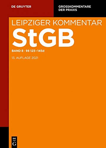 §§ 123-145d (Großkommentare der Praxis)