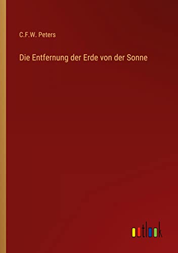 Die Entfernung der Erde von der Sonne