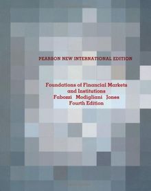 Foundations of Financial Markets and Institutions
