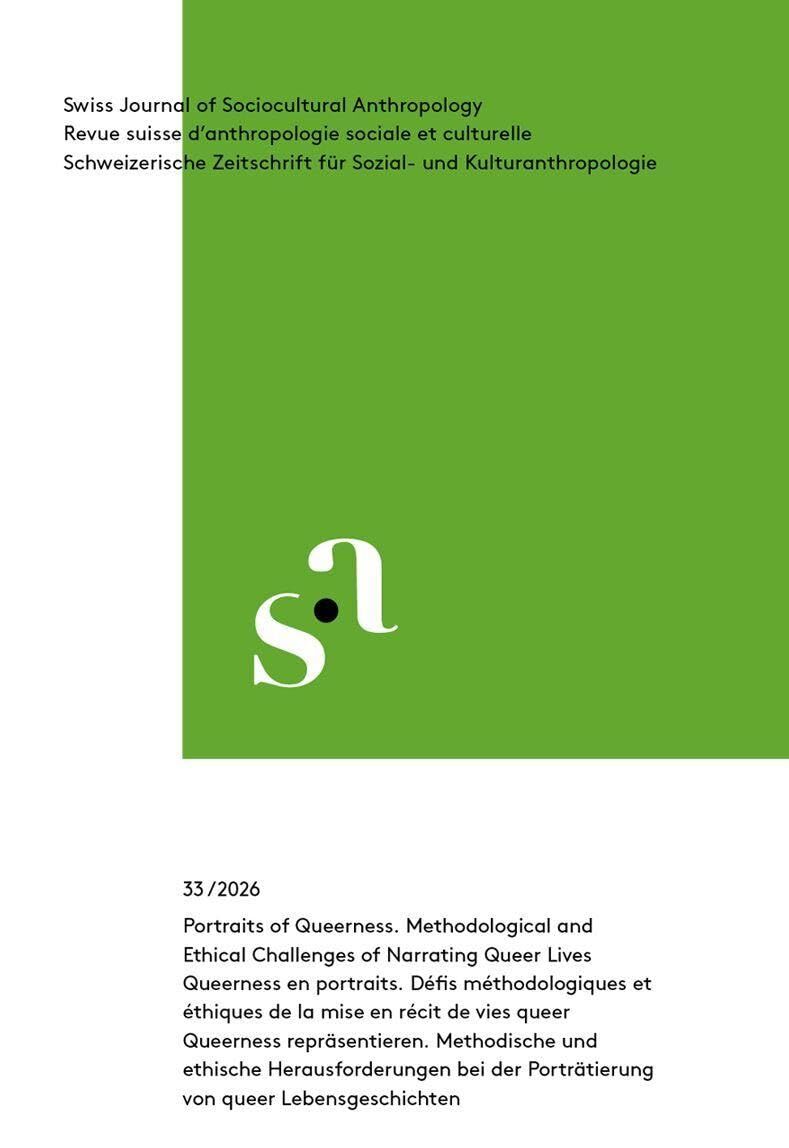 Schweizerische Zeitschrift für Sozial- und Kulturanthropologie - Neuware