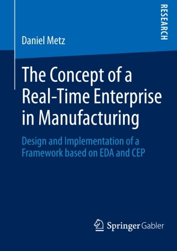 The Concept of a Real-Time Enterprise in Manufacturing: Design and Implementation of a Framework Based on EDA and CEP