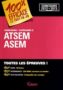 Concours ATSEM, ASEM, catégorie C : 2012-2013