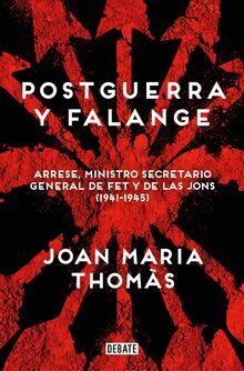 Postguerra y Falange: Arrese, ministro secretario general de FET y de las JONS (1941-1945) (Historia)