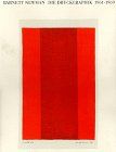 Barnett Newman Die Druckgraphik 1961-1969