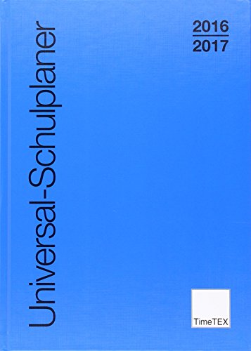 Universal-Schulplaner A4-Plus 2016/2017