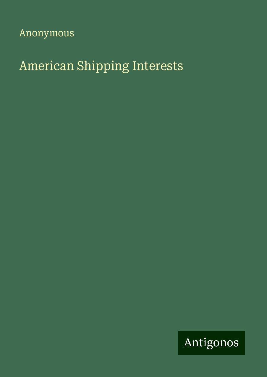 American Shipping Interests