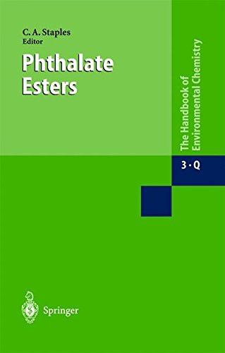 Phthalate Esters (The Handbook of Environmental Chemistry)