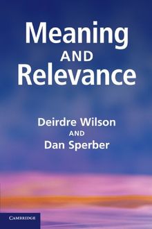 Meaning and Relevance