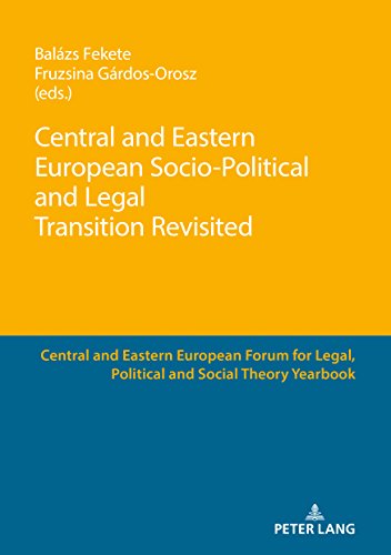 Central and Eastern European Socio-Political and Legal Transition Revisited (Central and Eastern European Forum for Legal, Political, and Social Theory Yearbook, Band 7)