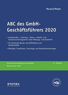 ABC des GmbH-Geschäftsführers 2020