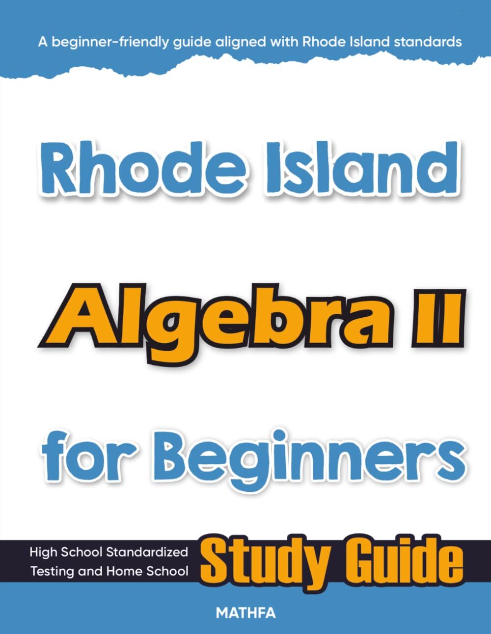 Rhode Island Algebra II for Beginners von Hamid Eslamian - Taschenbuch