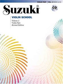 Suzuki Violin School 2 (Buch & CD) - New International Edition (Suzuki Violin School, Violin Part)