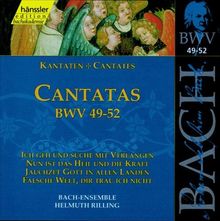 Edition Bachakademie Vol. 17 (Geistliche Kantaten BWV 49-52) von Bach-Collegium | CD | Zustand sehr gut